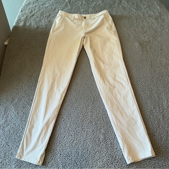 Lululemon Commission Pant Slim 33" *Warpstreme Trench Size 31 - Picture 1 of 13